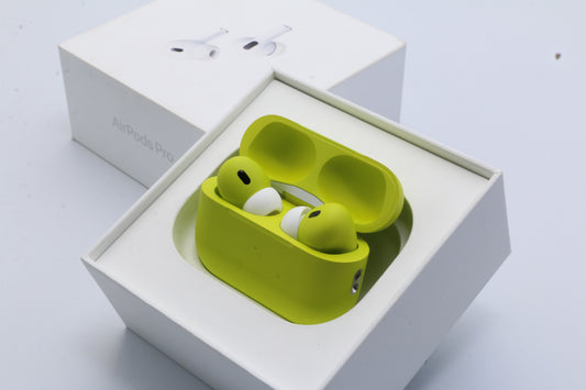 Fully Painted EarBuds - Matte Lime Green